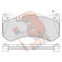 RB2079-204 R BRAKE Комплект гальмівних колодок дисковий гальм