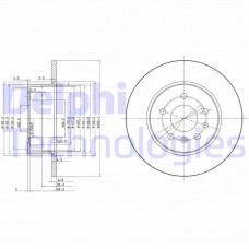 BG3274C DELPHI Гальмівний диск