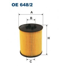 OE 648/2 FILTRON Масляний фільтр