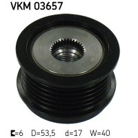 VKM 03657 SKF Механізм вільного ходу генератора