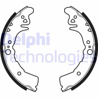 LS1937 DELPHI Комплект гальмівних колодок