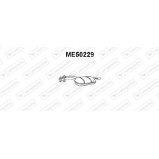 ME50229 VENEPORTE Середній глушник вихлопних газів