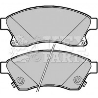 KBP2090 KEY PARTS Комплект гальмівних колодок дисковий гальм