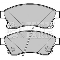KBP2090 KEY PARTS Комплект гальмівних колодок дисковий гальм