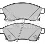 KBP2090 KEY PARTS Комплект гальмівних колодок дисковий гальм