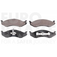 5502229310 EUROBRAKE Комплект гальмівних колодок дисковий гальм