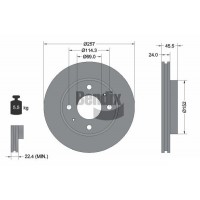 BDS1806 BENDIX Braking Гальмівний диск