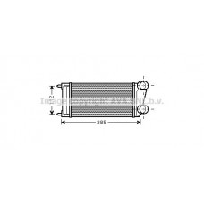 PEA4299 AVA QUALITY COOLING Интеркулер