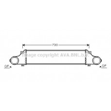 MS4410 AVA QUALITY COOLING Интеркулер