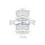 181728 ICER Комплект гальмівних колодок дисковий гальм