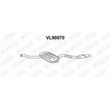 VL90070 VENEPORTE Предглушник вихлопних газів
