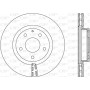 BDA2729.20 OPEN PARTS Гальмівний диск