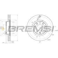 CD8405V BREMSI Гальмівний диск