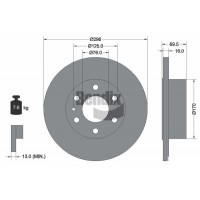 BDS1615 BENDIX Braking Гальмівний диск