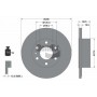 BDS1615 BENDIX Braking Гальмівний диск