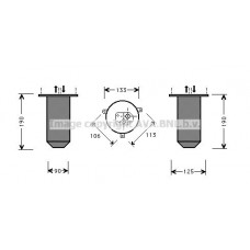 BWD216 AVA QUALITY COOLING Осушувач кондиціонера
