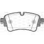 BPA1669.08 OPEN PARTS Комплект гальмівних колодок дисковий гальм