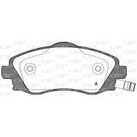 BPA0774.02 OPEN PARTS Комплект гальмівних колодок дисковий гальм