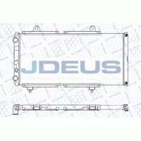 M-011007A JDEUS Радіатор охолодження двигуна