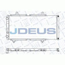 M-011007A JDEUS Радіатор охолодження двигуна