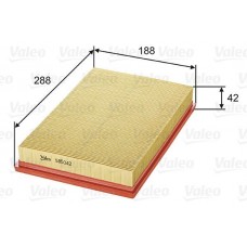 585042 VALEO Повітряний фільтр