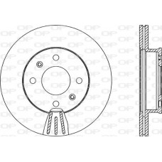 BDR2140.20 OPEN PARTS Гальмівний диск