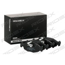 402B0978 RIDEX Комплект гальмівних колодок дисковий гальм