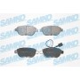 5SP764 SAMKO Комплект гальмівних колодок дисковий гальм