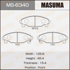 MS-6340 MASUMA Комплект гальмівних колодок