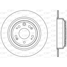 BDR2551.10 OPEN PARTS Гальмівний диск