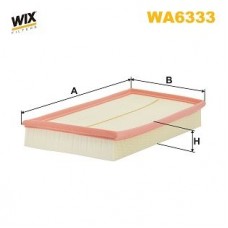 WA6333 WIX FILTERS Повітряний фільтр