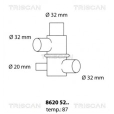 8620 5287 TRISCAN Термостат охолоджувальна рідина