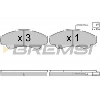 BP2998TR BREMSI КомплеК т гальмівних колодок, дискове гальмо