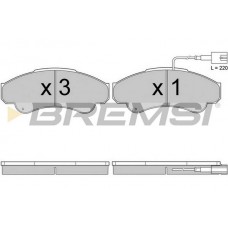 BP2998TR BREMSI КомплеК т гальмівних колодок, дискове гальмо