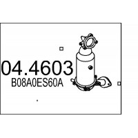 04.4603 MTS Катализатор