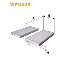 WP9336 WIX FILTERS Фільтр повітря у внутрішньому просторі