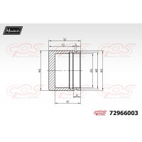 72966003 MAXTECH Поршень корпус скоби гальма