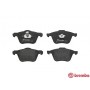 P 86 022 BREMBO Комплект гальмівних колодок дисковий гальм