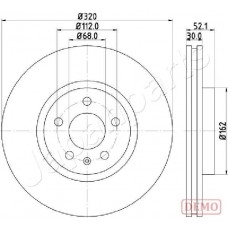 DI-0919C JAPANPARTS Гальмівний диск