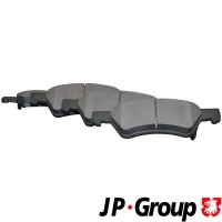 5063600610 JP GROUP Комплект гальмівних колодок дисковий гальм