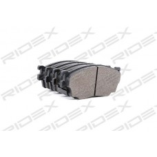 402B0650 RIDEX Комплект гальмівних колодок дисковий гальм