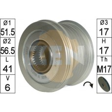 ZN5652 ERA Механізм вільного ходу генератора