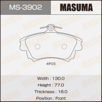 MS-3902 MASUMA Комплект гальмівних колодок