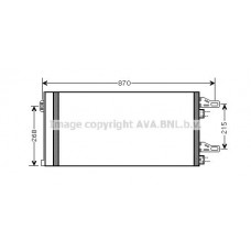 CNA5246D AVA QUALITY COOLING Конденсатор кондиціонера