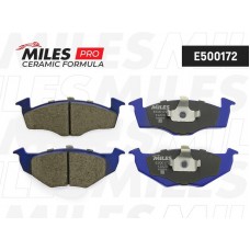 E500172 MILES Комплект гальмівних колодок дисковий гальм