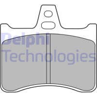 LP1426 DELPHI КомплеК т гальмівних колодок, дискове гальмо