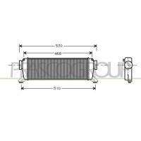 ME320N001 PRASCO Интеркулер
