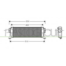 ME320N001 PRASCO Интеркулер