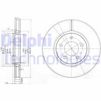 BG3716 DELPHI Гальмівний диск