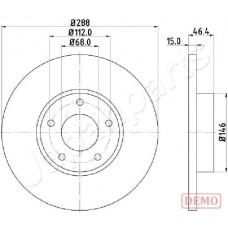 DI-0923C JAPANPARTS Гальмівний диск